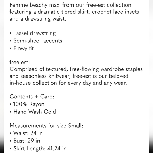 🆕 FREE PEOPLE Santa Maria Maxi XL Love Potion bright pink - Picture 6 of 16